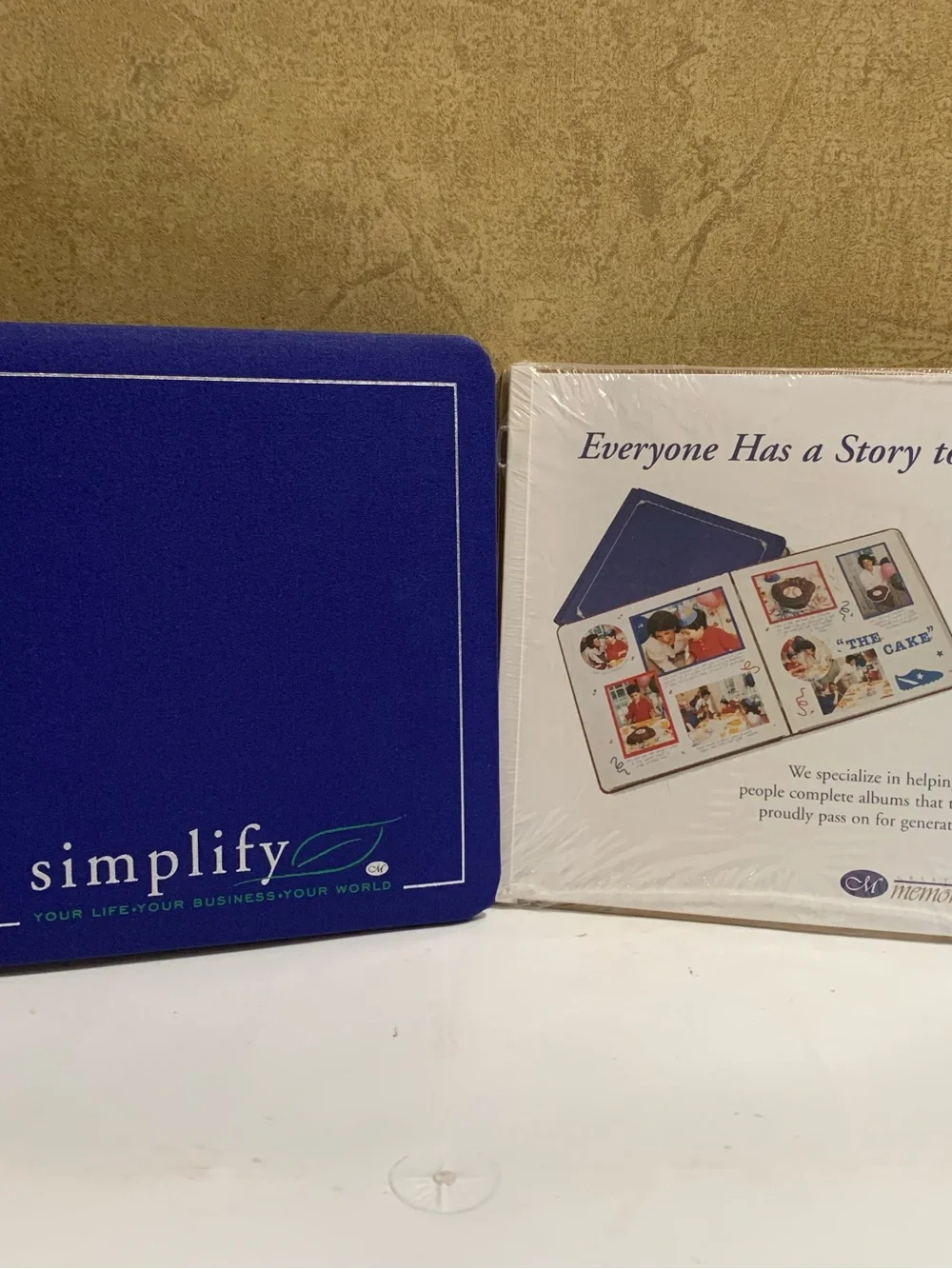 CREATIVE MEMORIES 7 x 7 Photo Album Royal Blue NEW in Box